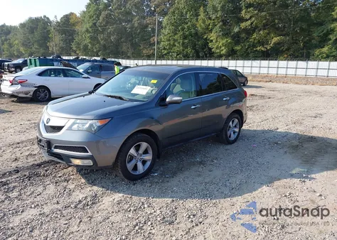 2011 Acura Mdx из США, поврежденный, VIN 2HNYD2H27BH538048